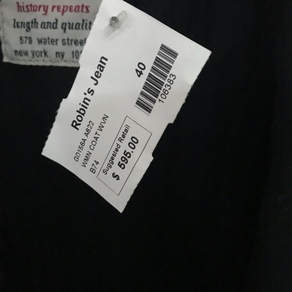 Robins jeans coat